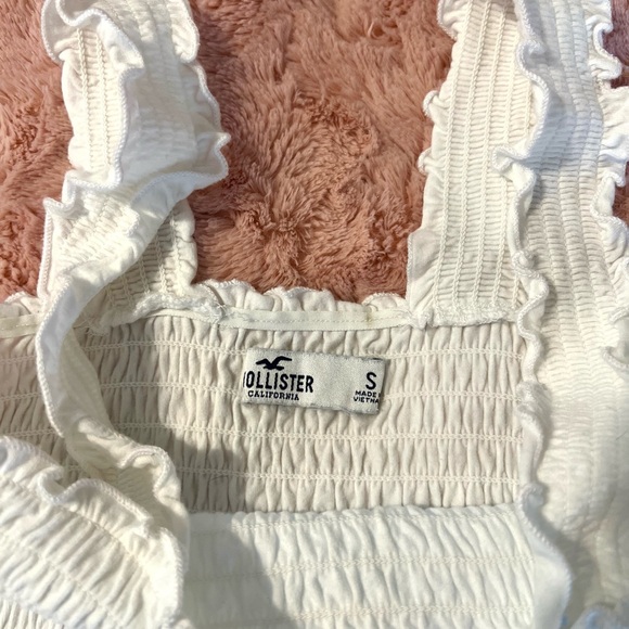 white hollister tube top with straps - Picture 2 of 3